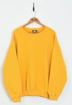 Vintage Starter Sweatshirt Yellow XLarge
