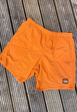 Vintage Speedo 1990s orange swim shorts medium 