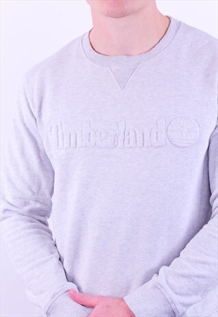 VINTAGE TIMBERLAND SWEATSHIRT IN GREY