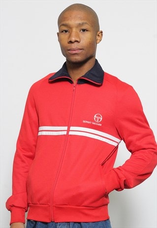 VINTAGE SERGIO TACHINNI RED TRACK JACKET