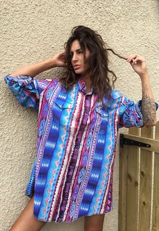 OVERSIZED RETRO 90S 80S VINTAGE UNISEX FESTIVAL SHIRT