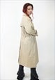 BURBERRY VINTAGE DOUBLE BREASTED TRENCH COAT