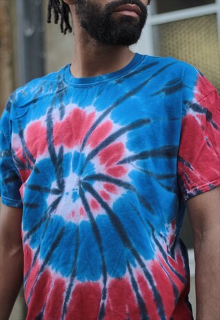 RESTOCK - SPIDERMAN SWIRL TIE DYE TEE