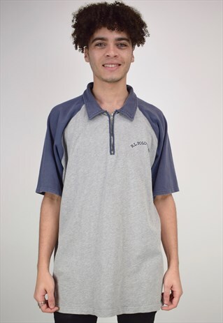 VINTAGE 90'S POLO RALPH LAUREN 1/4 ZIP SHIRT