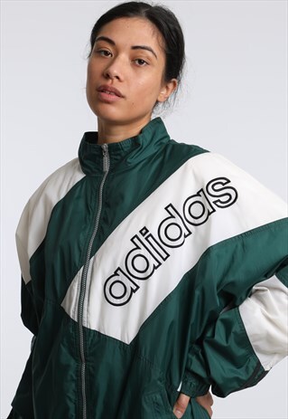 90S ADIDAS LIGHTWEIGHT WINDBREAKER JACKET