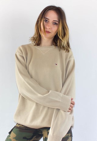 RETRO TOMMY HILFIGER COTTON SWEATSHIRT