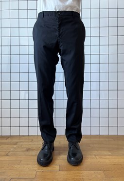 Vintage DOLCE GABBANA Pants Suit Trousers 90s Black