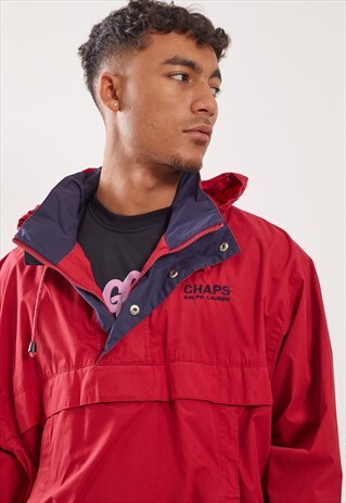 VINTAGE RALPH LAUREN CHAPS 1/4 ZIP JACKET