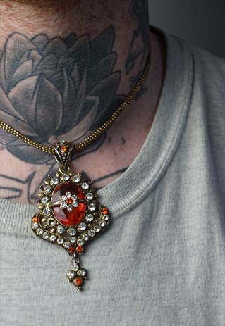 VINTAGE 1990S GOLD NECKLACE