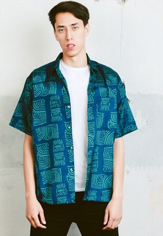 VINTAGE 90S SILK SHIRT