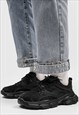 GRUNGE SNEAKERS CHUNKY SOLE SKATER SHOES PLATFORM TRAINERS 