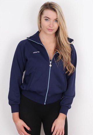 VINTAGE EMBROIDERED ADIDAS TRACK JACKET CVBTA028