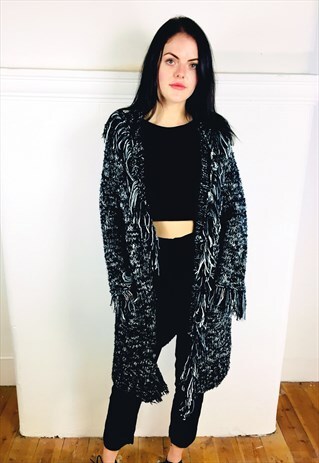 SHAGGY MARL CARDIGAN