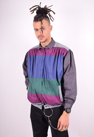 MENS VINTAGE JACKET LARGE MULTI 90'S
