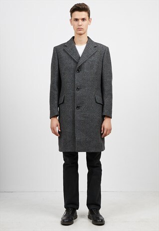 VINTAGE GREY HERRMAN COAT