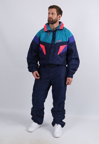VINTAGE Y2K NEVICA FULL SKI SUIT SNOW UK XL 44 - 46" (EE3H)