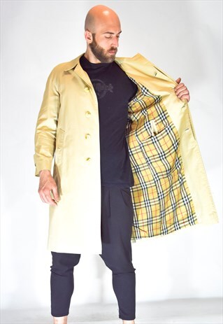 BURBERRY TRENCH BEIGE CASUAL STYLE