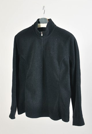 Vintage 00s 1/4 zip fleece jumper