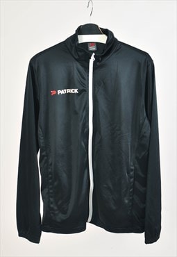 Vintage 00s track jacket in black