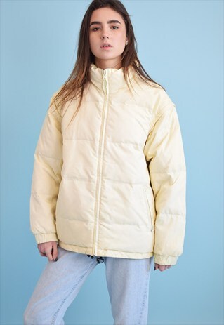 VINTAGE 90'S RETRO SPORTS PUFFER PADDED JACKET