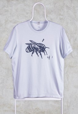 Paul Smith T-Shirt Bee Graphic Pale Blue Medium