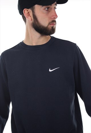 VINTAGE NIKE SMALL LOGO SWEATSHIRT JUMPER