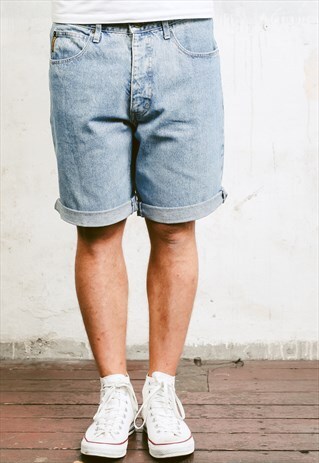 VINTAGE 90S ARMANI DENIM SHORTS
