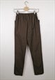 90'S WORKER TROUSERS BROWN PANTS WORKWEAR