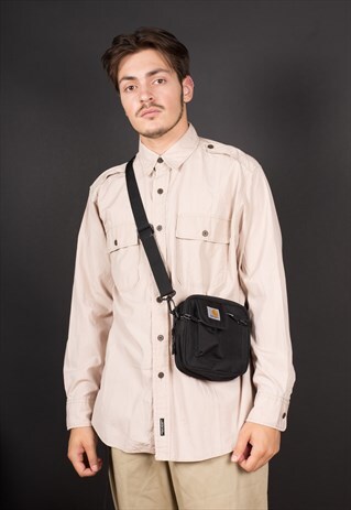 BEIGE POLO BY RALPH LAUREN POLO SPORT WORKWEAR SHIRT