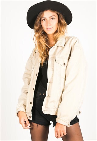 VINTAGE 80S LEVI'S WINTER BLANKET JACKET / R1100R619