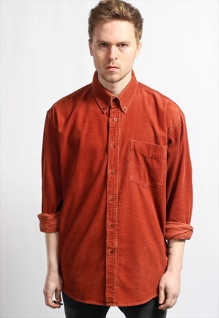 VINTAGE OVERSIZED CORDUROY SHIRT
