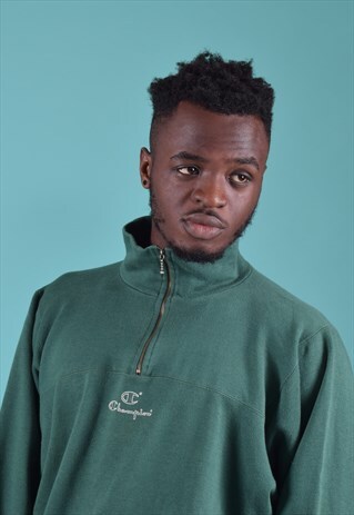 VINTAGE CHAMPION FOREST GREEN SWEATSHIRT