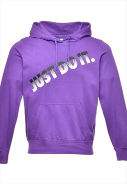 Nike Just Do It Printed Sweatshirt - L