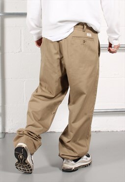 Vintage Timberland Chino Trousers in Beige Skate Pants W34
