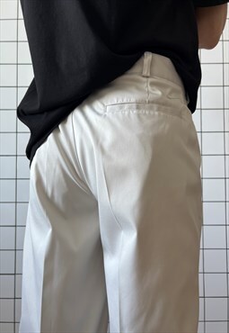 Vintage NIKE Pants Trousers Beige 