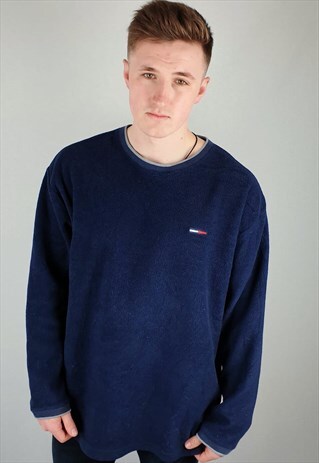 VINTAGE TOMMY HILFIGER FLEECE SWEATSHIRT SWEATER