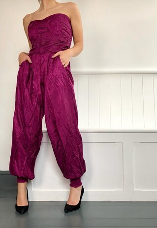 BOOB TUBE JUMPSUIT