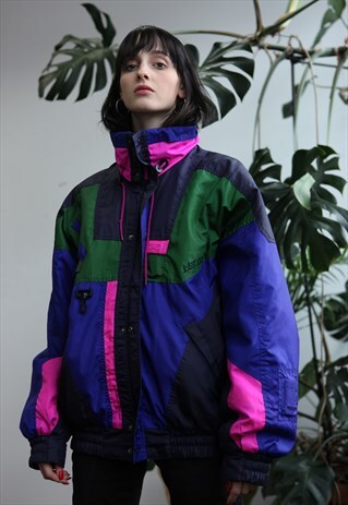 VINTAGE 80'S OVERSIZED SKI JACKET