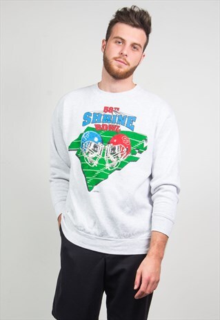 VINTAGE USA SWEATSHIRT AMERICAN FOOTBALL