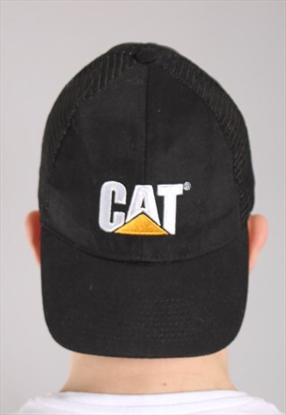 VINTAGE CAT BASEBALL CAP HAT