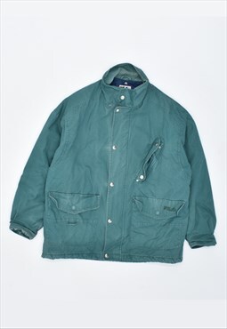 90's Fila Windbreaker Jacket Green