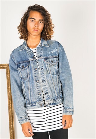 VINTAGE 80S LEVIS DENIM JACKET / R061