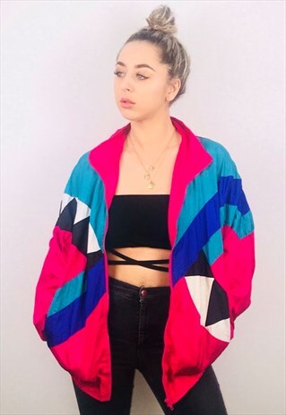 VINTAGE OVERSIZED SHELL JACKET