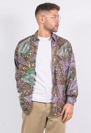 90S CRAZY PATTERN SHIRT