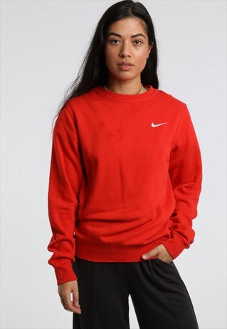 90S NIKE EMBRIODERED LOGO SWEATSHIRT