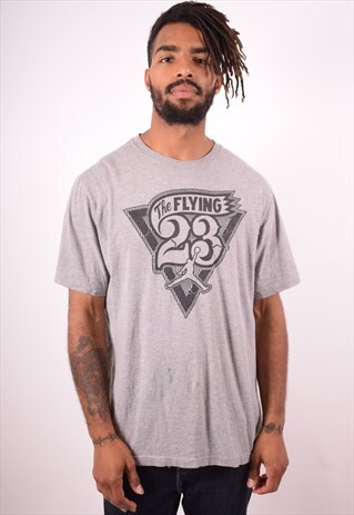 AIR JORDAN MENS VINTAGE T-SHIRT TOP XL GREY 90S