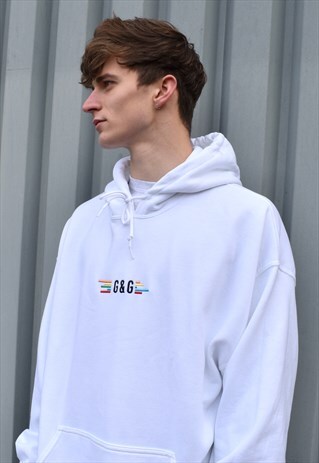 G&G UNISEX WHITE ORIGINAL SOUND HOOD