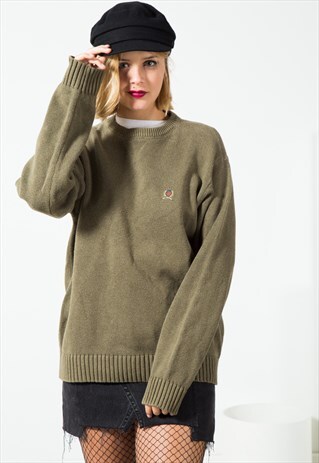 VINTAGE TOMMY HILFIGER KNIT JUMPER / S400
