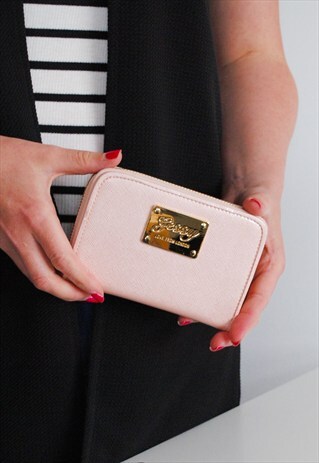 PEARL SHIMMERING NUDE PINK PURSE
