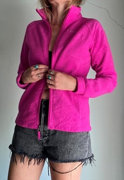 Vintage Columbia Hot Pink Fleece Jacket